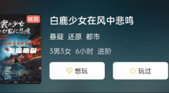 《白鹿少女在风中悲鸣》