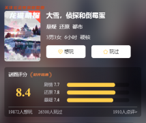 悬疑都市类本|大雪侦探和倒霉