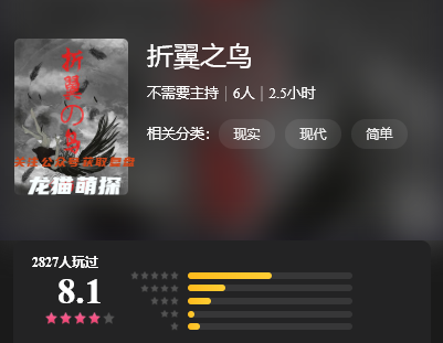折翼之鸟剧本杀